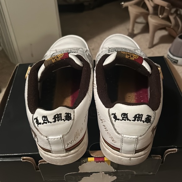 Gwen Stefani L.A.M.B. White tennis shoes - Picture 11 of 11